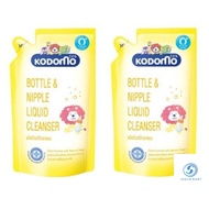 [ Bundle of 2 packs ] Kodomo Baby Bottle &amp; Nipple Liquid Cleanser 600ml refill