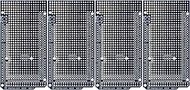 HCDC Arduino Prototype Circuit Board PCB, 4X Prototype PCB for Arduino Mega 2560 R3 Shield Board DIY