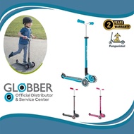 Globber Master Lights 3-Wheels Kick Scooter (For Ages 4 to 14years)