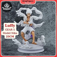 Mô Hình Luffy Gear 5 Model Nika Thần Mặt Trời 25cm Mô hình One Piece Cao Cấp, Figure Mô Hình Anmie O