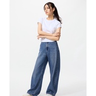 UNIQLO BAREL JEANS PANTS CURVE BAGGY JEANS LONG PANTS