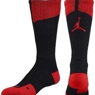 NIKE Air Jordan Crew Socks AJ 黑紅 喬丹 中筒 長襪 1代 BRED 櫻木 芝加哥 公牛 banned chicago bulls 籃球襪