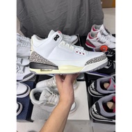 Full First Layer Special Offer/Mold Opening 35.5/Yuanbian/Latex Insole Air Jordan 3 AJ3 White Cement