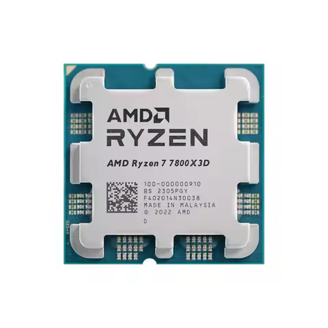 AMD Ryzen 7 7800X3D 8-Core 16-Thread 7000 Series 5NM 5.0GHz DDR5 CPU Integrated Graphics Socket AM5 