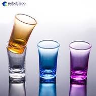 NOBELJIAOO 6Pcs/Set 35ml Plastic Cup Spirits Party Bar Club Drinking Tool Wedding Wine Cocktail Pint