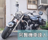 阿賢機車達人→嚴選山葉 YAMAHA XVS1300cc 優質紅牌重機 可分期付款。