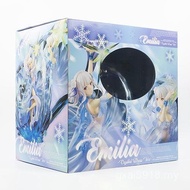 Figure Crystal AY/XH Domestic Super Large From Model Change Dress EMT Anime Emilia Emilia with Light