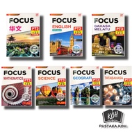 [KOH] Focus PT3 KSSM Tingkatan 1 , 2 , 3 / Buku Rujukan / Revisions Book / Pelangi
