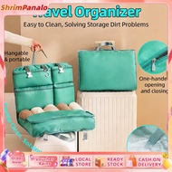 7 In 1 Travel Organizer Travel Pouch Travel Luggage Bag Organizer Storage Set Foldable Resealable