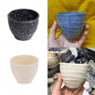 Plastic Cup 8.5 x 6.5 cm with green stone pattern, black and white melamine tea Cup, high quality re