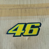 Logo Sticker 46 46 Rossi Yamaha
