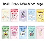 New Sanrio weeks Handbook Coil Notebook Full English Schedule Notebook Weekly Notepad