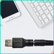 WU Portable USB Male to DC Female Adapter USB DC 5V Connector Charger Jack