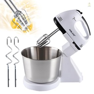 Mini)SOKANY 6620 Electric Stand Mixer 1.76-Quart Mixing Bowl 250W 7 Speeds Portable Food Mixer Kitchen Electric with Dough Hook Mixer for Daily Use