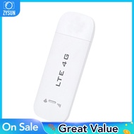 ZYSUN 4G WiFi Router 4G LTE USB Pocket Size Sim Card IEEE802.11B/G/N 150Mbps ABS Plastic