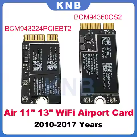 Original Bluetooth Wifi Airport Card For Macbook Air 11" A1370 A1465 13" A1369 A1466 BCM94360CS2 BCM