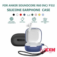 AK8101 Anker Soundcore R60i NC Case Dustproof Soft Washable Protective Silicone Case Hand Rope Strap