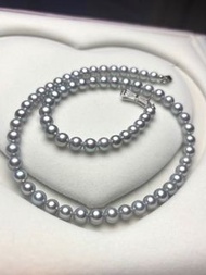SS真科研真多麻珍珠項鍊 5.8-6.3mm