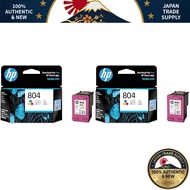 Genuine HP 804 Series Ink Cartridge - Black and Color Options Available - Compatible with ENvy Inspi