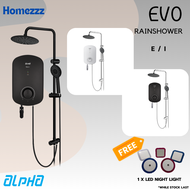 ALPHA - EVO E/ i Rain Shower Instant Water Heater Non Pump / DC Pump