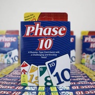 LOVENI Phase 10 family game cards group games card game