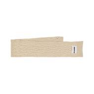 Jil sander Sand Color Knitted Wool Scarf | ASCE
