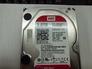 WD硬碟  SATA  3TB  型號: WD30EFRX