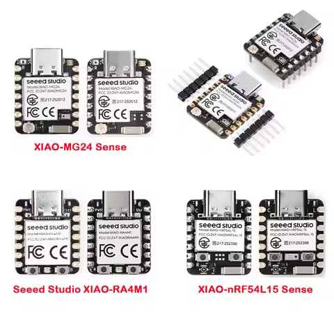 5Pcs/1pc Seeed Studio XIAO Series Mini Development Board XIAO RA4M1 XIAO MG24 XIAO MG24 Sense XIAO N