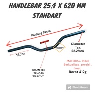 《620 x 25.4 MM》Handlebar Stang Setang Sepeda Federal Fixie Lipat Seli Gunung Ukuran Diameter Standar