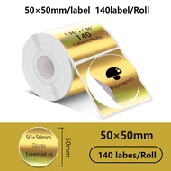 M110 Transparent Thermal Adhesive Label Roll suit for phomemo M110/M200/M120/M220 E210 P50 DETONG P1