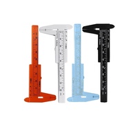 [stock] 80mm Mini Plastic Sliding Vernier Caliper Gauge Measure Tool Ruler Micrometer