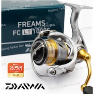 2021 DAIWA FISHING REEL FREAMS LT 2500 3000 4000 SPINNING REEL WITH 1 YEAR LOCAL WARRANTY &amp; FREE GIFT