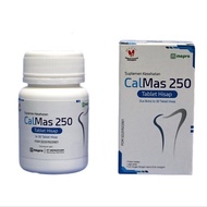 Calmas Tablet 250 MG Isi 30 Tablet Kunyah Peninggi Badan Kalsium Anak