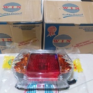 stoplamp lampu belakang mio sporty smile custome smoke orange murah