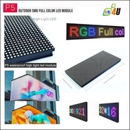 ป้ายไฟ LED P5 ใช้ทำป้ายไฟ ป้ายร้านอาหาร ป้ายร้านกาแฟ ป้ายราคา ESP8266 Huidu WF Series Support แสดงเม