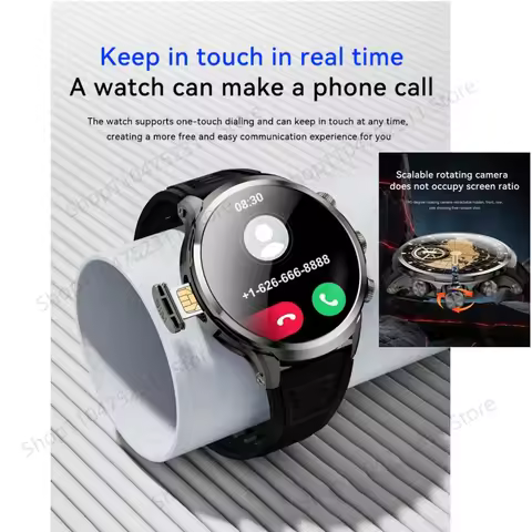 GoldenSpike H18 Pro Smartwatch Men Women GPS WIFI 5G Smart Watch Rotary Camera NFC App Download 256G