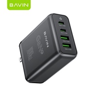 PL BAVIN PC927 Super Fast Charging 100W Charger Adapter 4 Output for Type-C Port & USB Port Supports