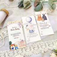 Sticker BABY BORN Sticker/ BABY BORN/ CONGRATULATIONS CONGRATS BABY boy/ Girl