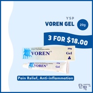 YSP Voren Anti-inflammatory Gel 20g (For Muscle Pain)