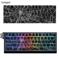 WILI 64 74Key Side Print Keycaps Translucents Keycaps for 60 61 63 64 65 67 Keyboards