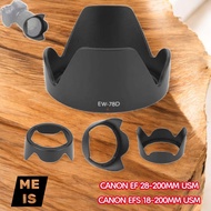 EW-78D Hood Lens for Canon EF 28-200mm EF-S 18-200mm - Lenshood EW 78D Lens