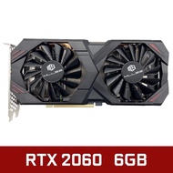 RTX2060 6GB Black RTX2060 6GB Black Mllse Dual Fan Geforce RTX2060 6GB GDDR6 12NM PCIE16 Graphics Ca