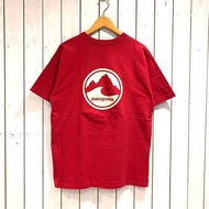 Spot Patagonia/Bata Single Outdoor Sports Simple Mountain Letter Short Sleeve T-Shirt.