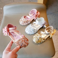 Babyfit AMOR [size21-35] bling flats, princess party shoes for girls hsh-0124