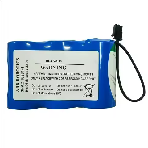 For ABB 3HAC16831-1 10.8V Robot Arm CPU Non-rechargeable Lithium Battery Pack