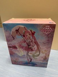Taito AMP+ 景品模型-櫻初音Sakura Dress Ver.《初音未來》
