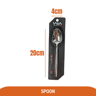 Stainless Steel Fork & Spoon 20cm Long Premium Stainless Steel Cutlery