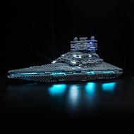 LocoLee LED Light Kit Compatible with Lego 75394 Imperial Star Destroyer (No Models Only Light) Crea