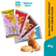 Bauli Moonfils Croissant with Creme Filling (Chocolate, Vanilla, Strawberry, Sweet Cheese Creme) 45g