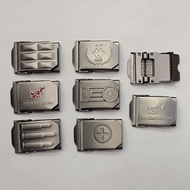 4cm Canvas Belt Buckle, Nylon Woven Belt Buckle, Alloy Press Buckle, No Rust